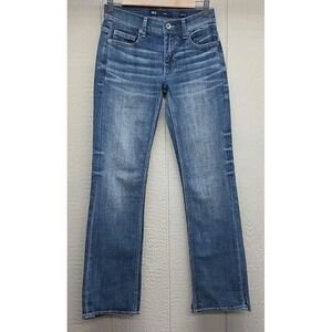 Buckle BKE Aiden Bootcut Jeans Mens 26x32 Light Wash Blue Premium Stretch Denim